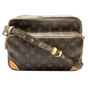 Louis Vuitton Vintage Pre-owned Tyg louis-vuitton-vskor Brown, Dam