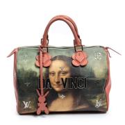 Louis Vuitton Vintage Pre-owned Belagd canvas handvskor Multicolor, Da...