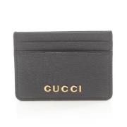 Gucci Vintage Pre-owned Laeder hem-och-kontorstillbehr Black, Dam