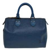 Louis Vuitton Vintage Pre-owned Laeder louis-vuitton-vskor Blue, Dam