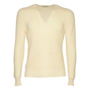 Gran Sasso Stiliga Sweaters för Män Beige, Herr