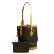 Louis Vuitton Vintage Pre-owned Tyg louis-vuitton-vskor Brown, Dam