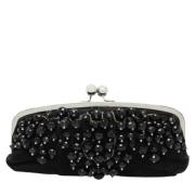 Chloé Pre-owned Pre-owned Mocka kuvertvskor Black, Dam