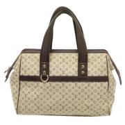 Louis Vuitton Vintage Pre-owned Canvas louis-vuitton-vskor Beige, Dam