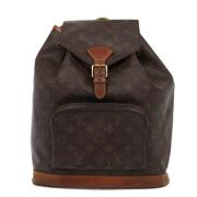 Louis Vuitton Vintage Pre-owned Canvas ryggsckar Brown, Dam