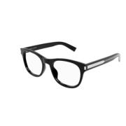 Saint Laurent Snygg Svart Läder Axelväska Black, Unisex