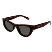 Saint Laurent Elegant Läder Axelväska Brown, Unisex