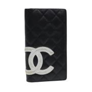 Chanel Vintage Pre-owned Laeder plnbcker Black, Dam