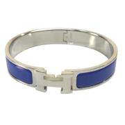 Hermès Vintage Pre-owned Tyg armband Blue, Dam