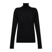 Burberry Ull Turtleneck Black, Dam