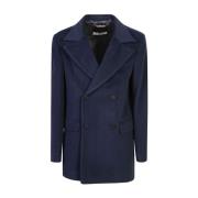 Just Cavalli Blå Blazer för Män Aw24 Blue, Herr