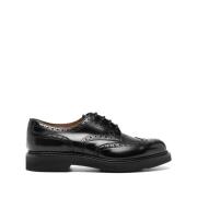 Church's Svarta Oxford-skor med tjock sula Black, Herr