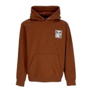 Obey Premium Eyes Icon Hoodie Sweatshirt Brown, Herr