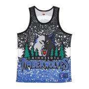 Mitchell & Ness NBA Jumbotron Sublimerad Basketboll Tanktop Multicolor...