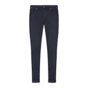 Dondup Blå Skinny Fit Five-Pocket Byxor Blue, Herr