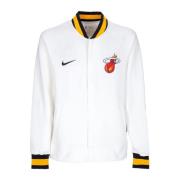 Nike Miami Heat Lätt Sweatshirt Jacka White, Herr