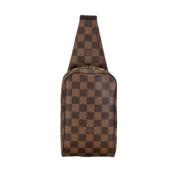 Louis Vuitton Vintage Pre-owned Canvas louis-vuitton-vskor Brown, Dam