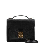 Louis Vuitton Vintage Pre-owned Laeder louis-vuitton-vskor Black, Dam