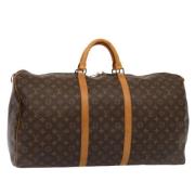 Louis Vuitton Vintage Pre-owned Canvas handvskor Brown, Dam