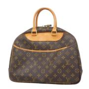 Louis Vuitton Vintage Pre-owned Tyg louis-vuitton-vskor Brown, Dam