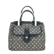 Louis Vuitton Vintage Pre-owned Tyg louis-vuitton-vskor Blue, Dam