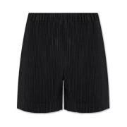 Issey Miyake Veckade shorts Black, Herr