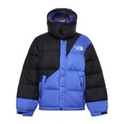 The North Face Quiltad Pufferjacka med Huva Blue, Herr