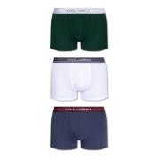 Dolce & Gabbana Märkesboxers trepack Multicolor, Herr