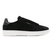 Axel Arigato Svart Mocka Slip-on Platta Skor Black, Herr