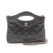 Chanel Vintage Pre-owned Laeder chanel-vskor Black, Dam