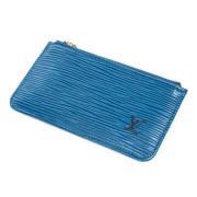 Louis Vuitton Vintage Pre-owned Laeder louis-vuitton-vskor Blue, Dam