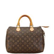 Louis Vuitton Vintage Pre-owned Tyg louis-vuitton-vskor Brown, Dam