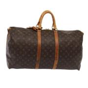 Louis Vuitton Vintage Pre-owned Canvas handvskor Brown, Dam