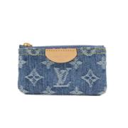 Louis Vuitton Vintage Pre-owned Denim plnbcker Blue, Dam