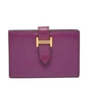 Hermès Vintage Pre-owned Laeder plnbcker Purple, Dam