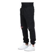 Sprayground Svarta sportiga sweatpants Hidden Shark Black, Herr