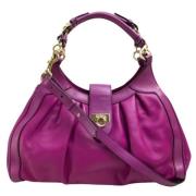 Salvatore Ferragamo Pre-owned Pre-owned Laeder handvskor Purple, Dam