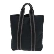 Hermès Vintage Pre-owned Canvas totevskor Black, Dam