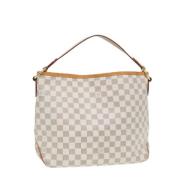 Louis Vuitton Vintage Pre-owned Canvas louis-vuitton-vskor White, Dam