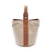 Hermès Vintage Pre-owned Laeder handvskor Beige, Dam