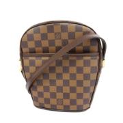 Louis Vuitton Vintage Pre-owned Tyg louis-vuitton-vskor Brown, Dam