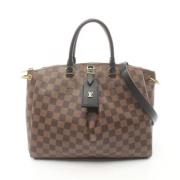 Louis Vuitton Vintage Pre-owned Belagd canvas louis-vuitton-vskor Brow...