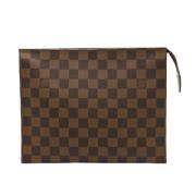 Louis Vuitton Vintage Pre-owned Canvas kuvertvskor Brown, Dam