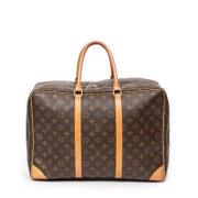 Louis Vuitton Vintage Pre-owned Belagd canvas handvskor Brown, Dam