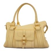 Celine Vintage Pre-owned Laeder celine-vskor Yellow, Dam