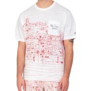 MC2 Saint Barth Broderad Old Town Tee White, Herr