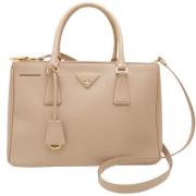 Prada Vintage Pre-owned Laeder prada-vskor Beige, Dam