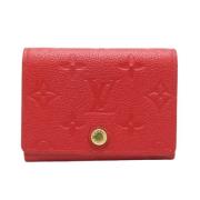 Louis Vuitton Vintage Pre-owned Tyg plnbcker Red, Dam