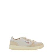 Autry Beige Sneakers Medalist Beige, Herr