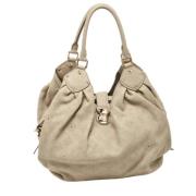 Louis Vuitton Vintage Pre-owned Laeder handvskor Beige, Dam